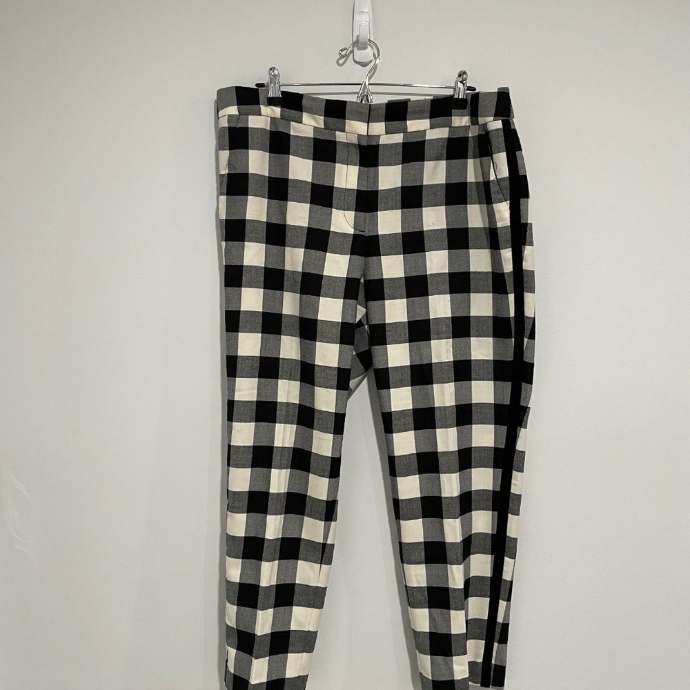 Talbot Women Hampshire Ankle Checkers Size 16P Pants - Picture 2 of 12